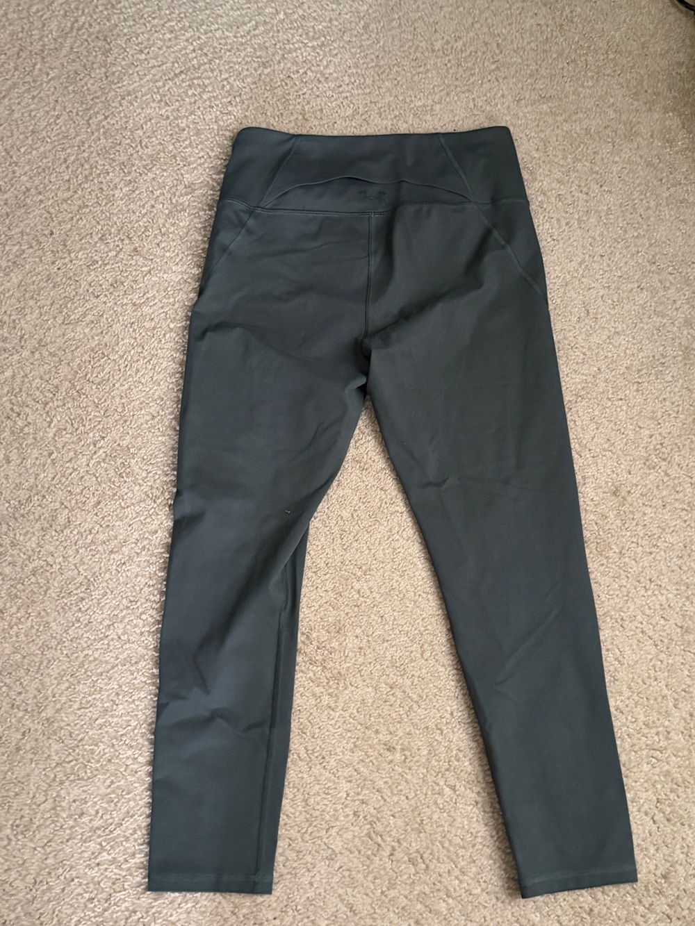 Under Armour Olive Green High-Waist Leggings